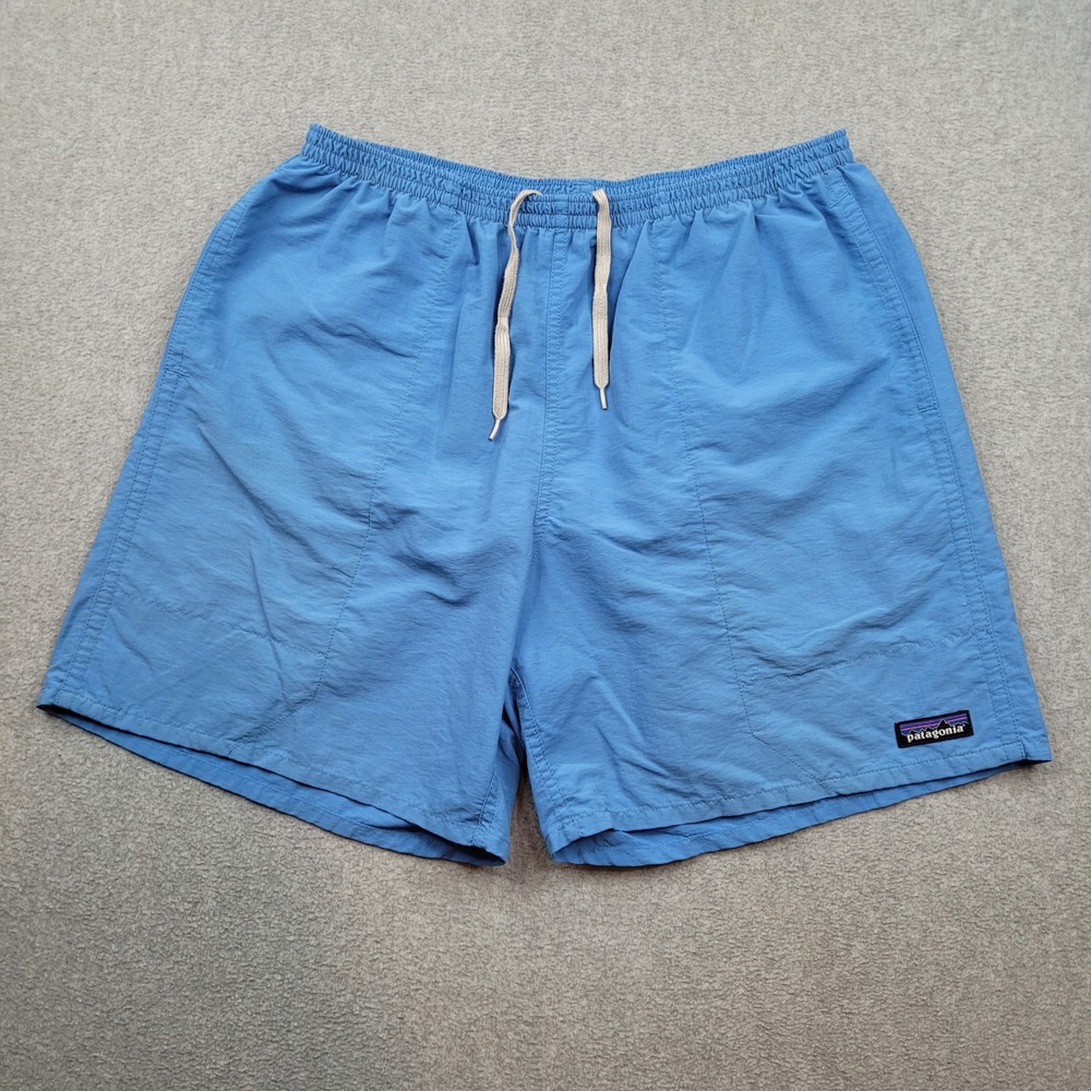 Patagonia Baggies Shorts Mens Large Blue 5" Inseam 58033